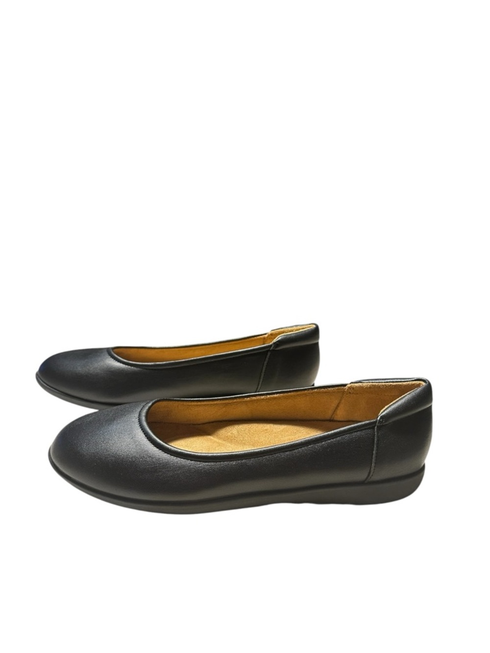 Naturalizer Flexy Leather Ballet Flats Black Women’s Size 9M Comfort Slip-On - Picture 4 of 10